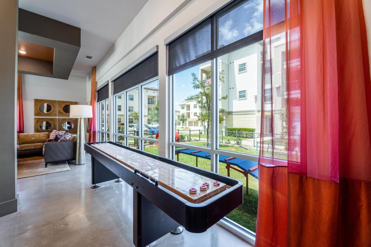 Luxe 3B/2B Getaway - Pool, Gym, Parking, Pet Wash Leilighet Leander Eksteriør bilde
